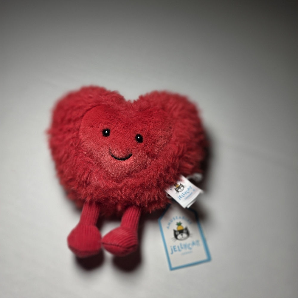 Jellycat Red Heart Plush Toy